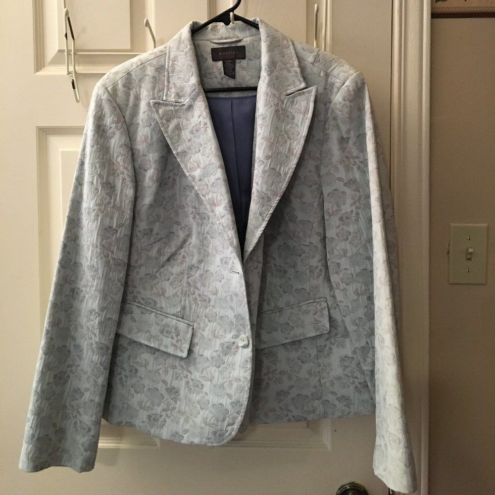 Plus Size, Light Blue Jacket